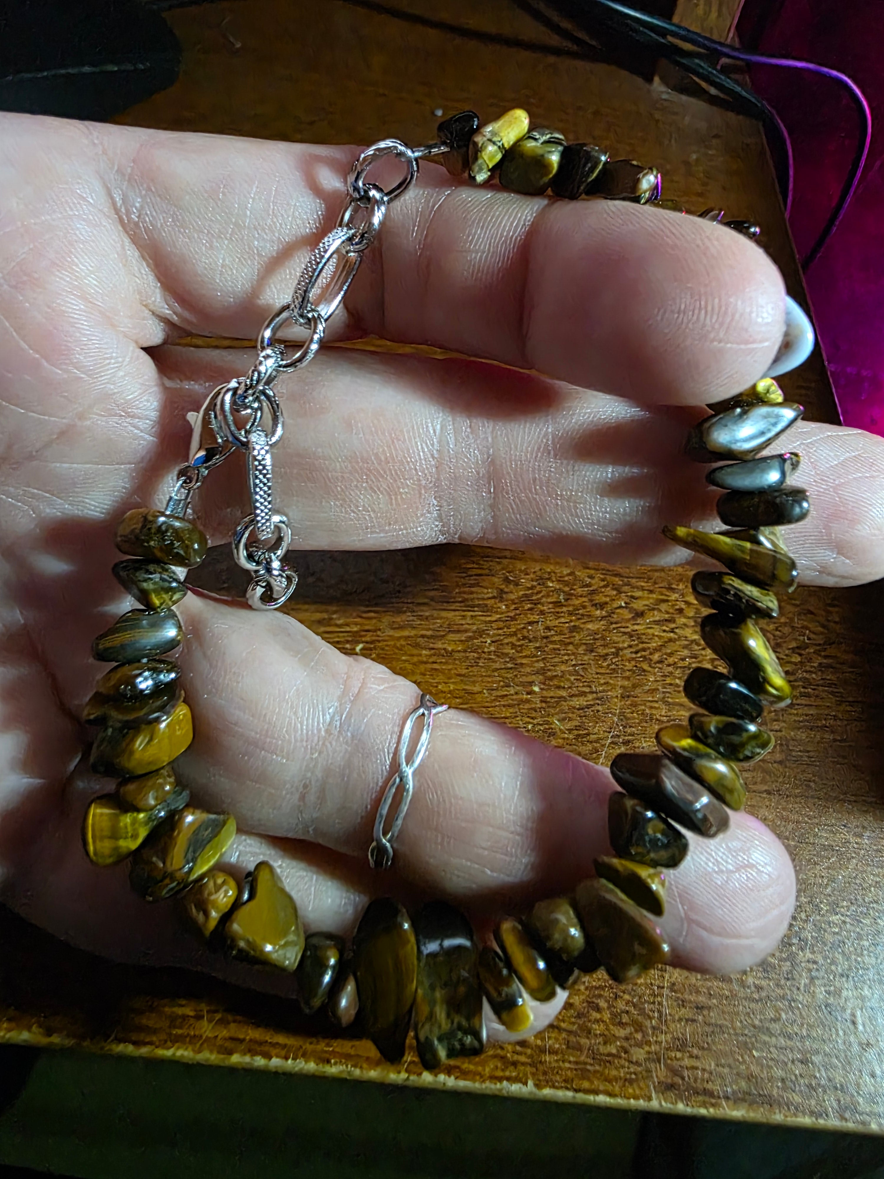 Tiger's Eye Natural Stone bracelet