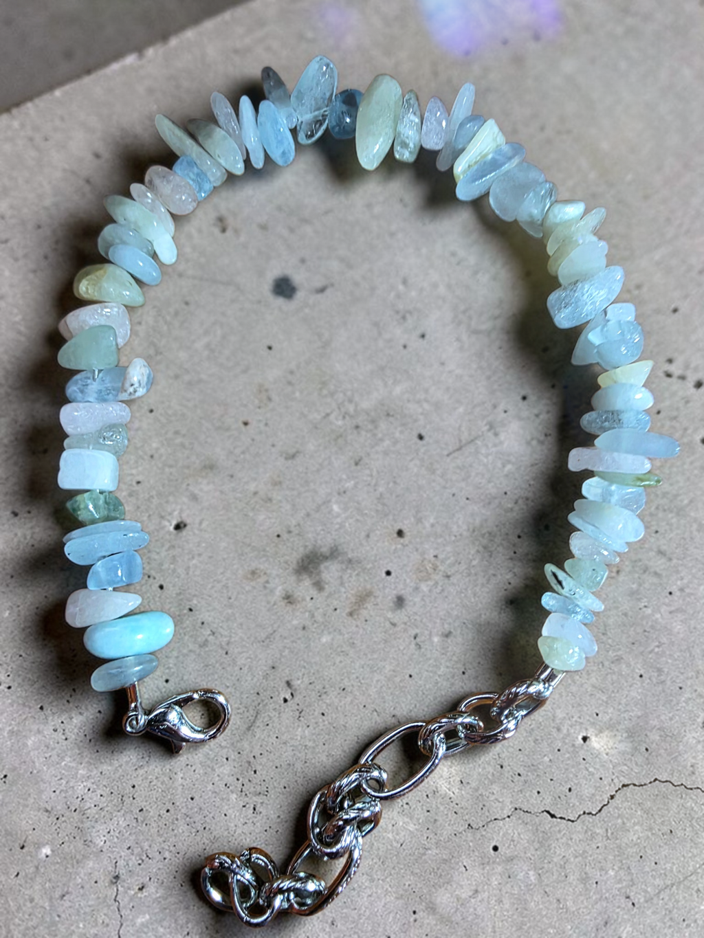 Adventurine natural stone bracelet