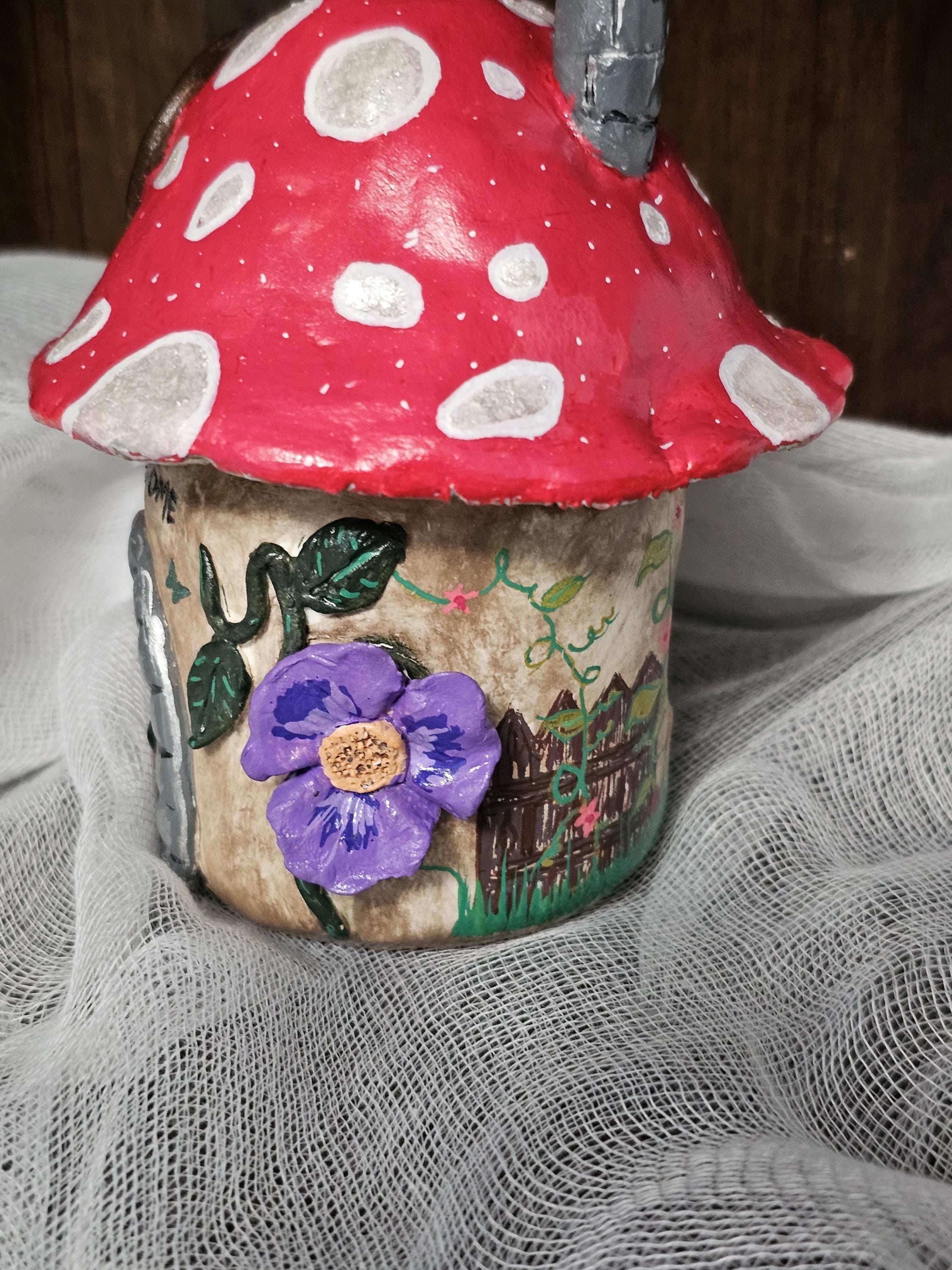 functional mushroom jar (light included)