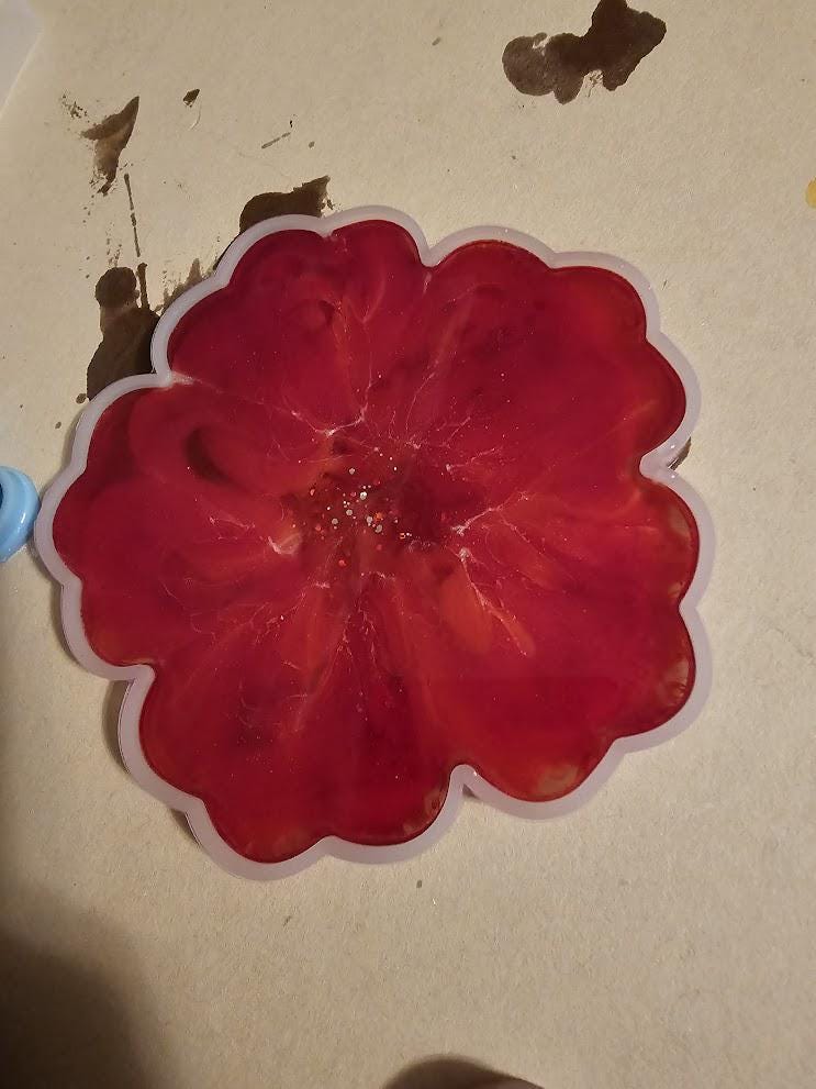 resin trinket tray