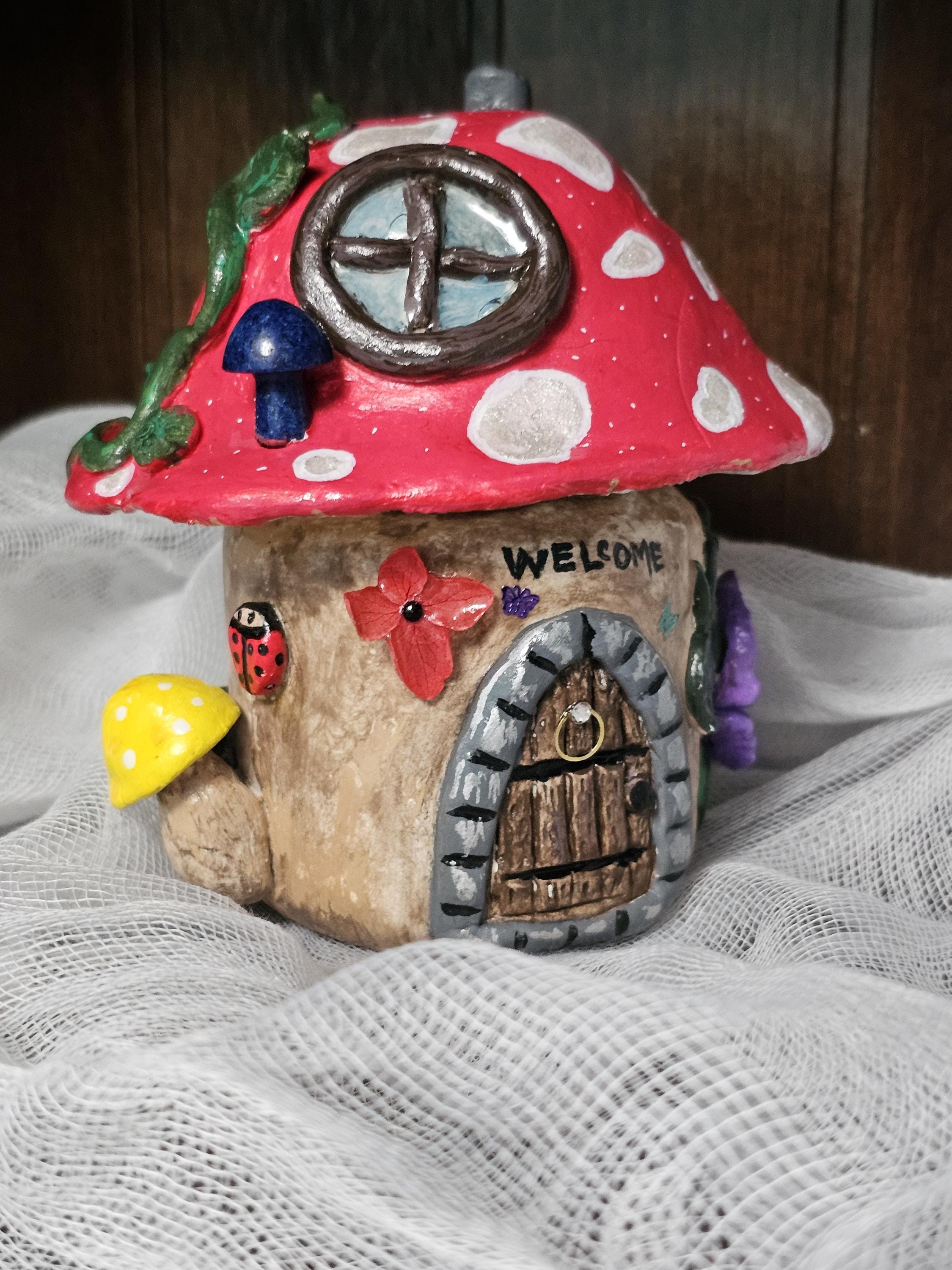 functional mushroom jar (light included)