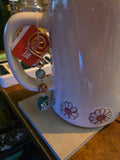 Whimsical owl tea dangle