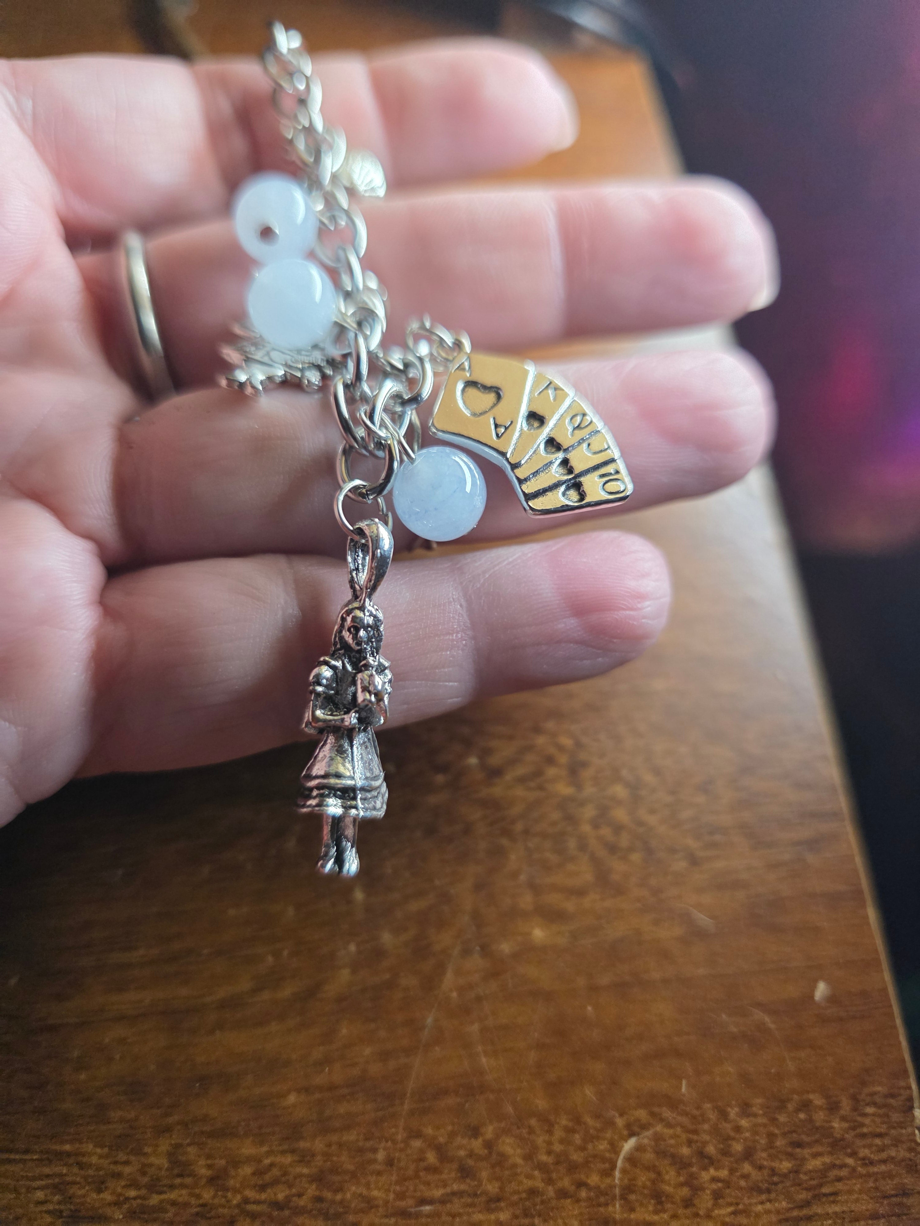 Wonderland charm bracelet