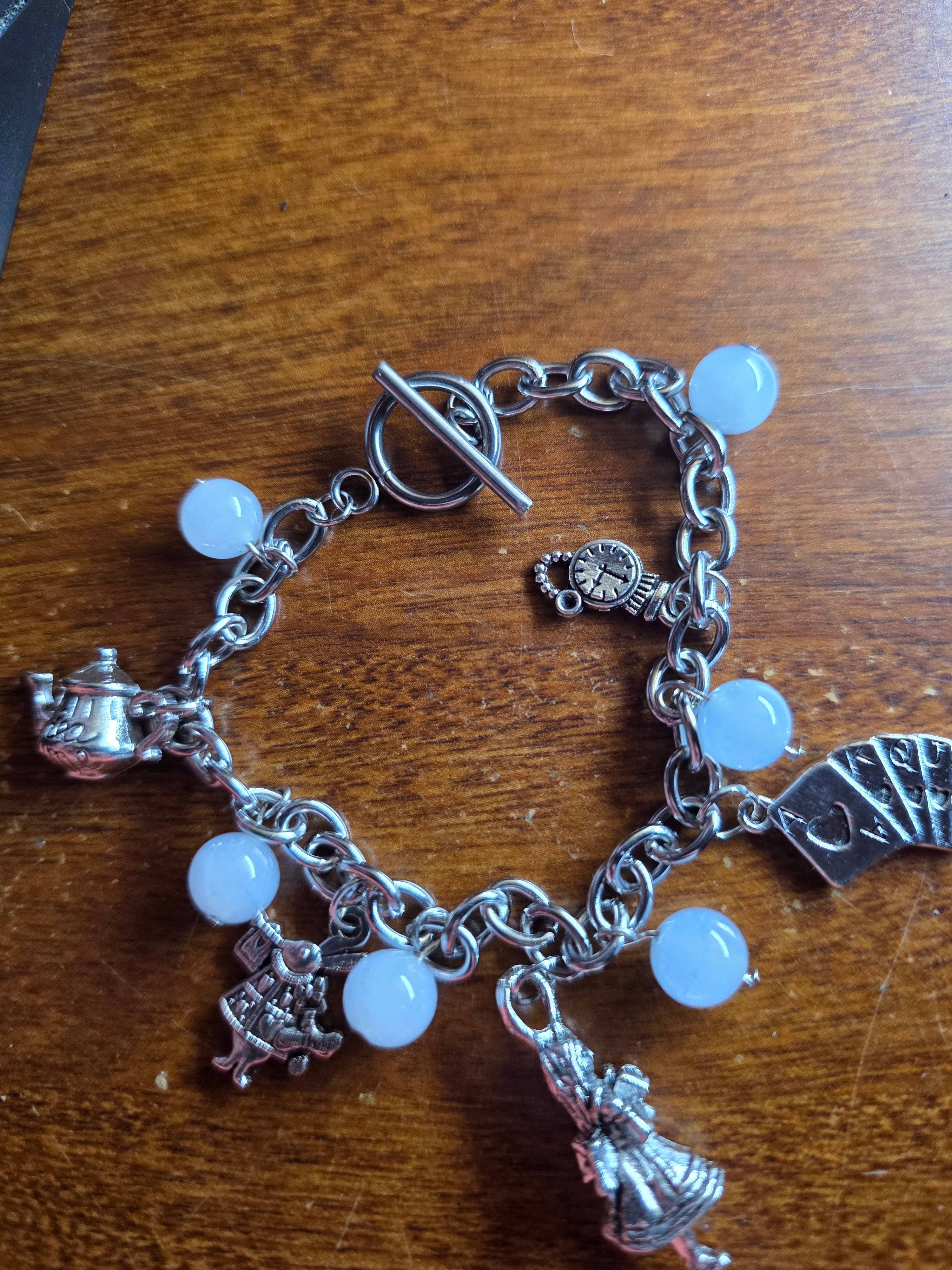 Wonderland charm bracelet