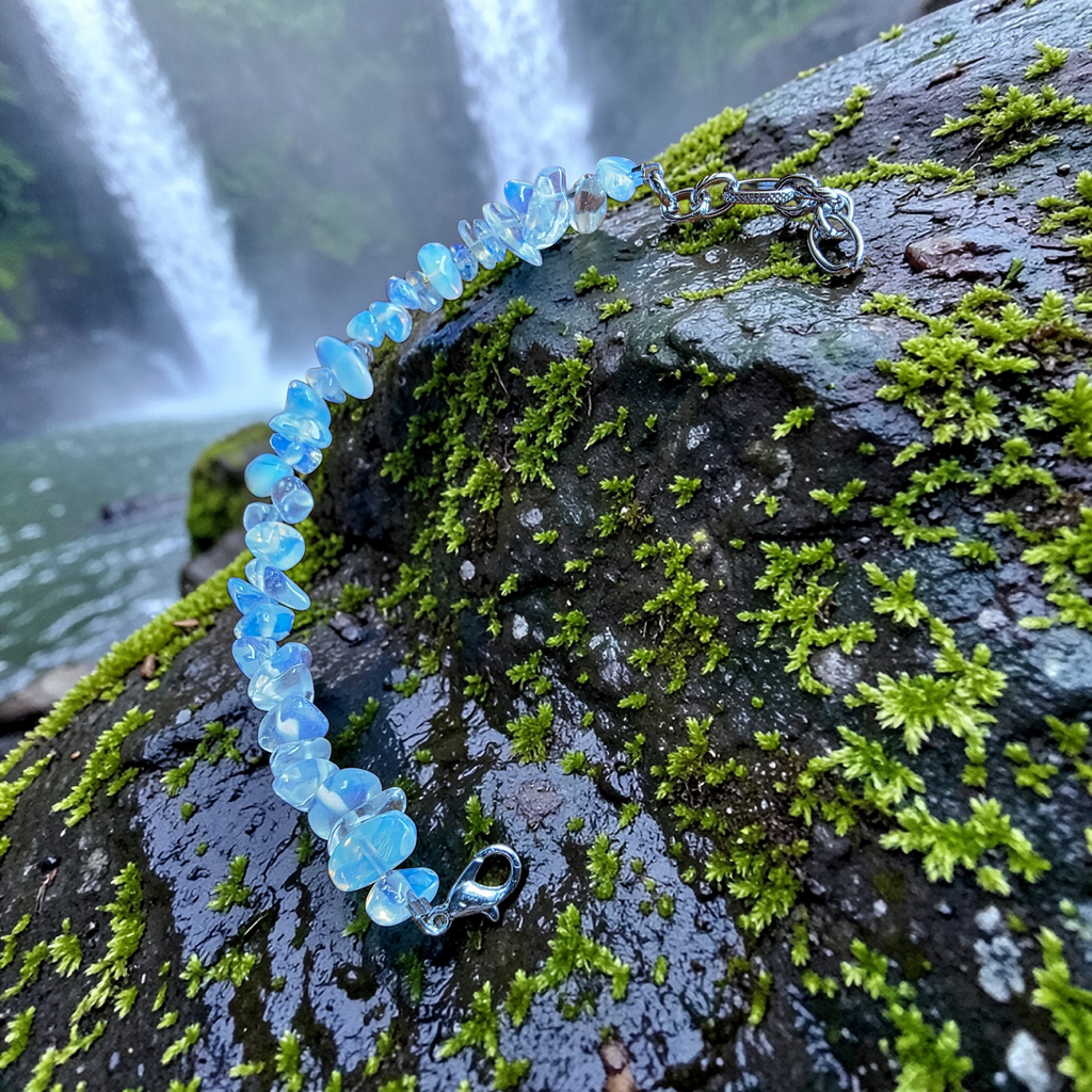 Moonstone natural stone bracelet