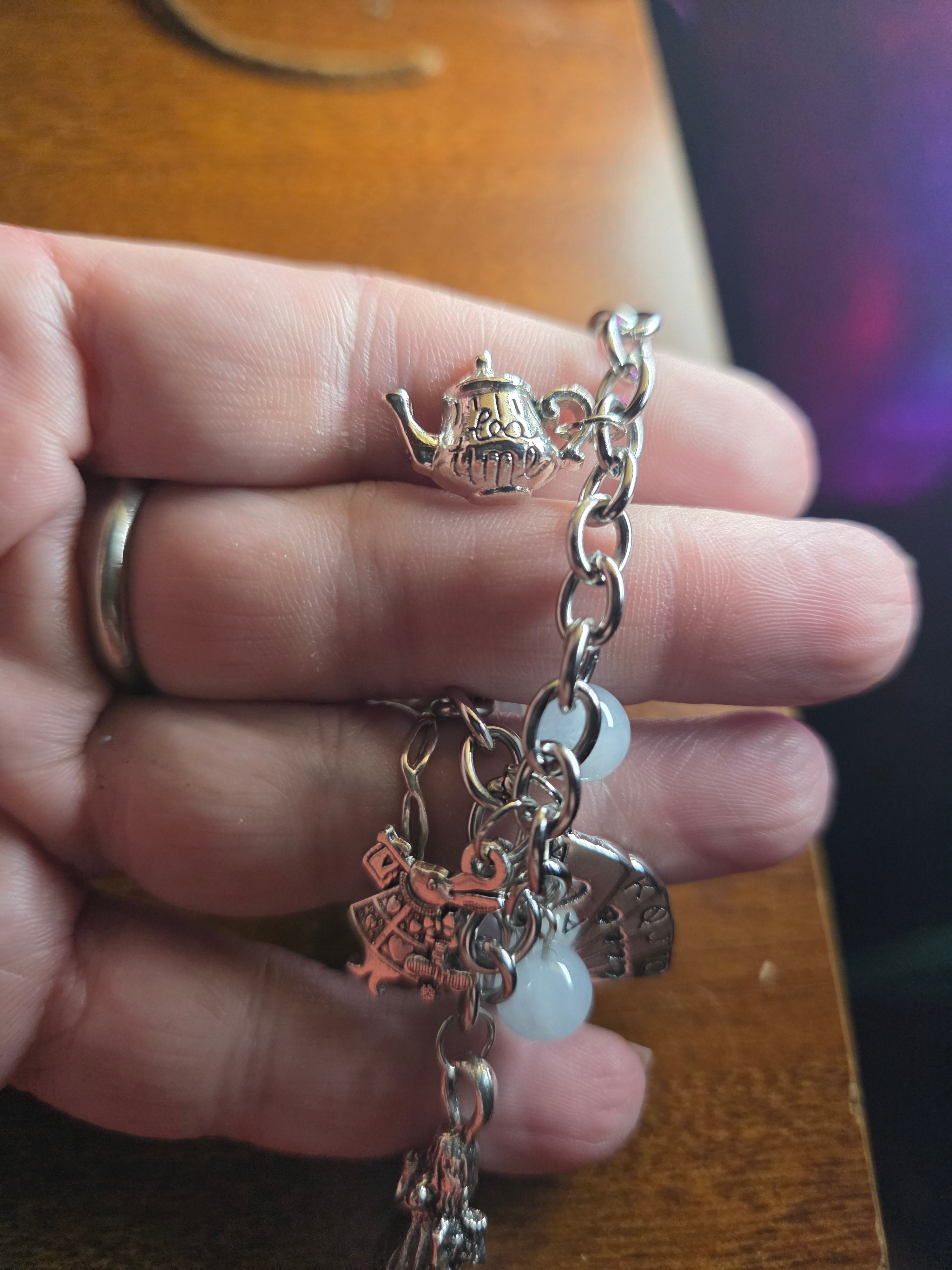Wonderland charm bracelet