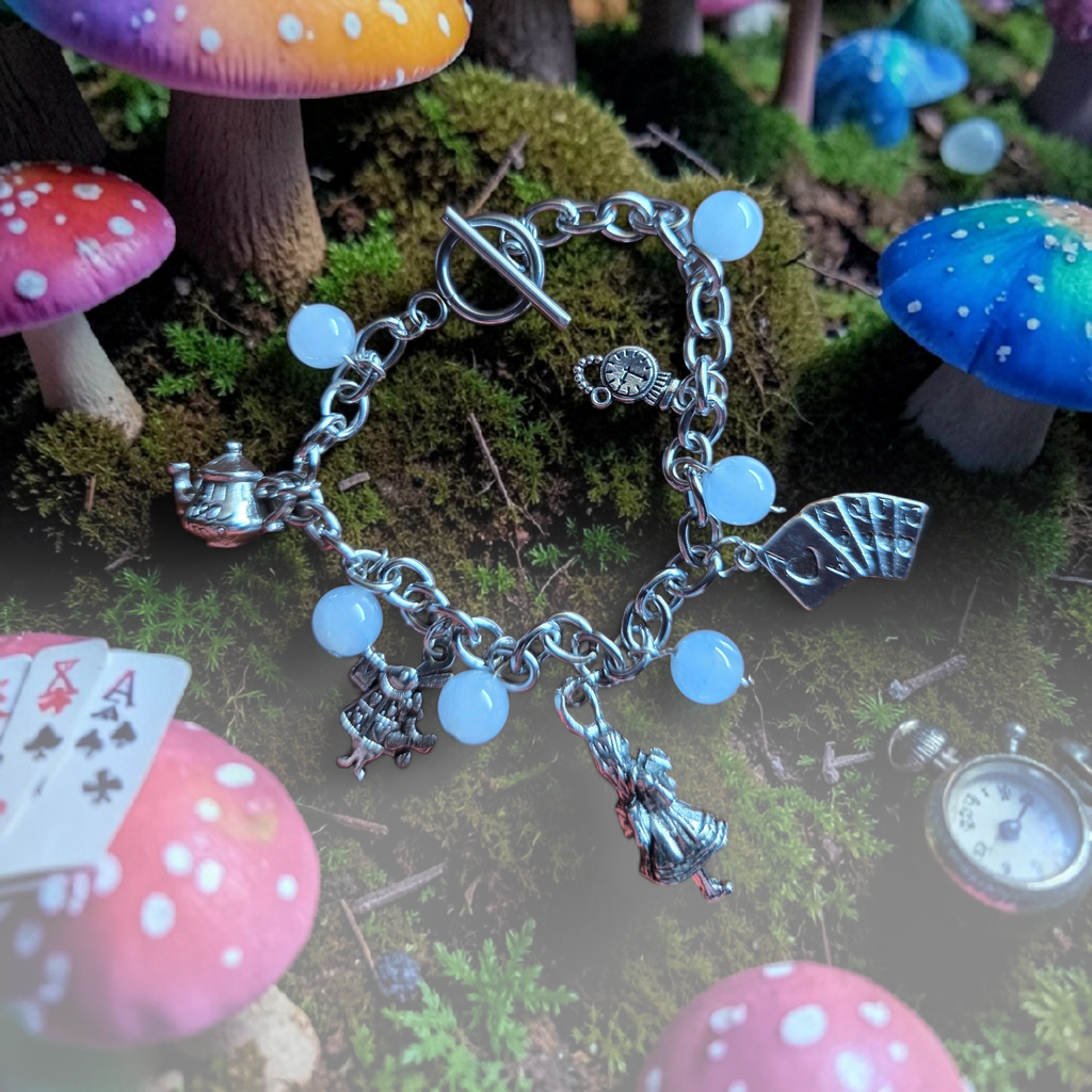 Wonderland charm bracelet